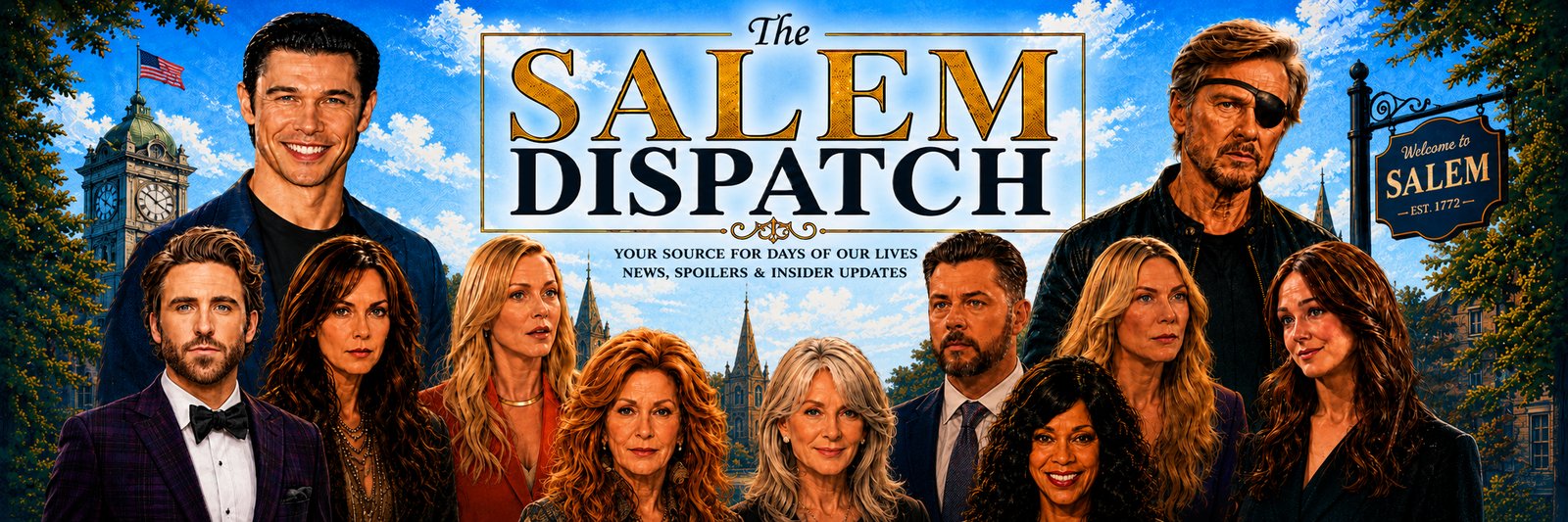 The Salem Dispatch — your source for Days of Our Lives news, spoilers, and insider updates